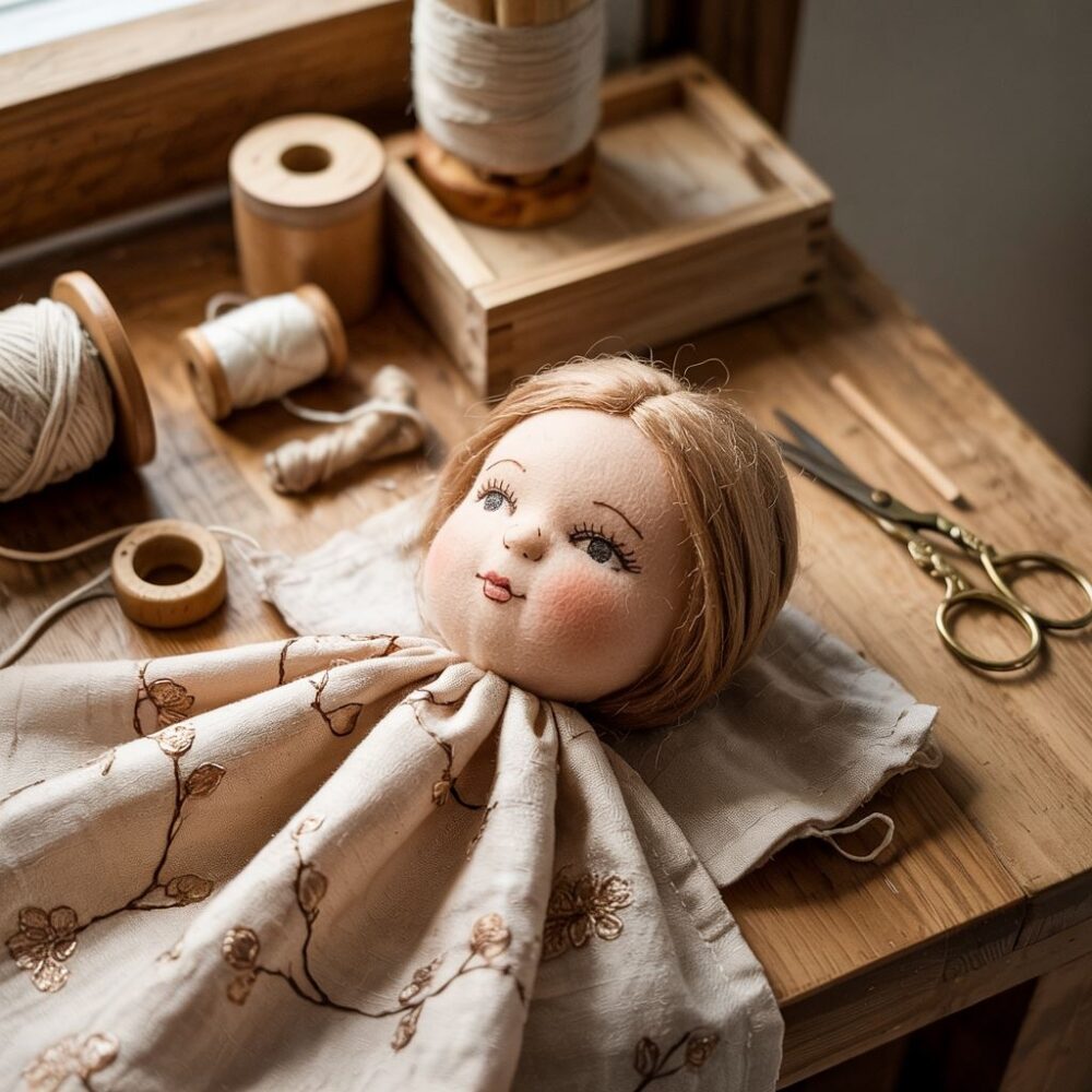 Tkaniny do lalki waldorfskiej