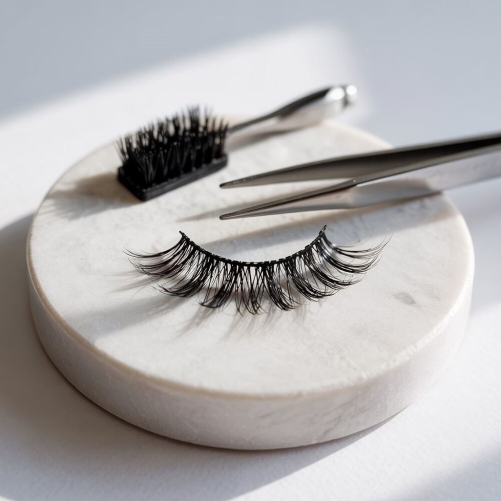 akcesoria do czyszczenia rzęs