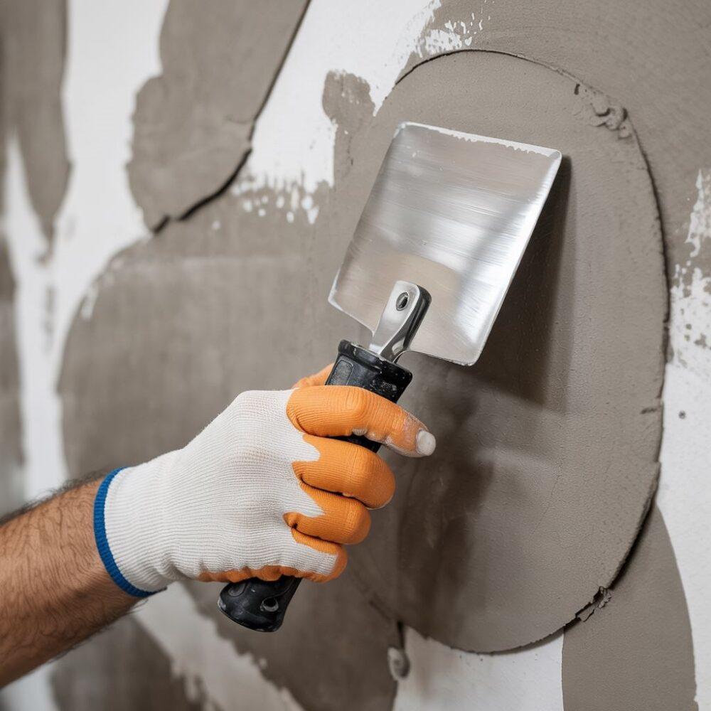 aplikacja gładzi szpachlowej