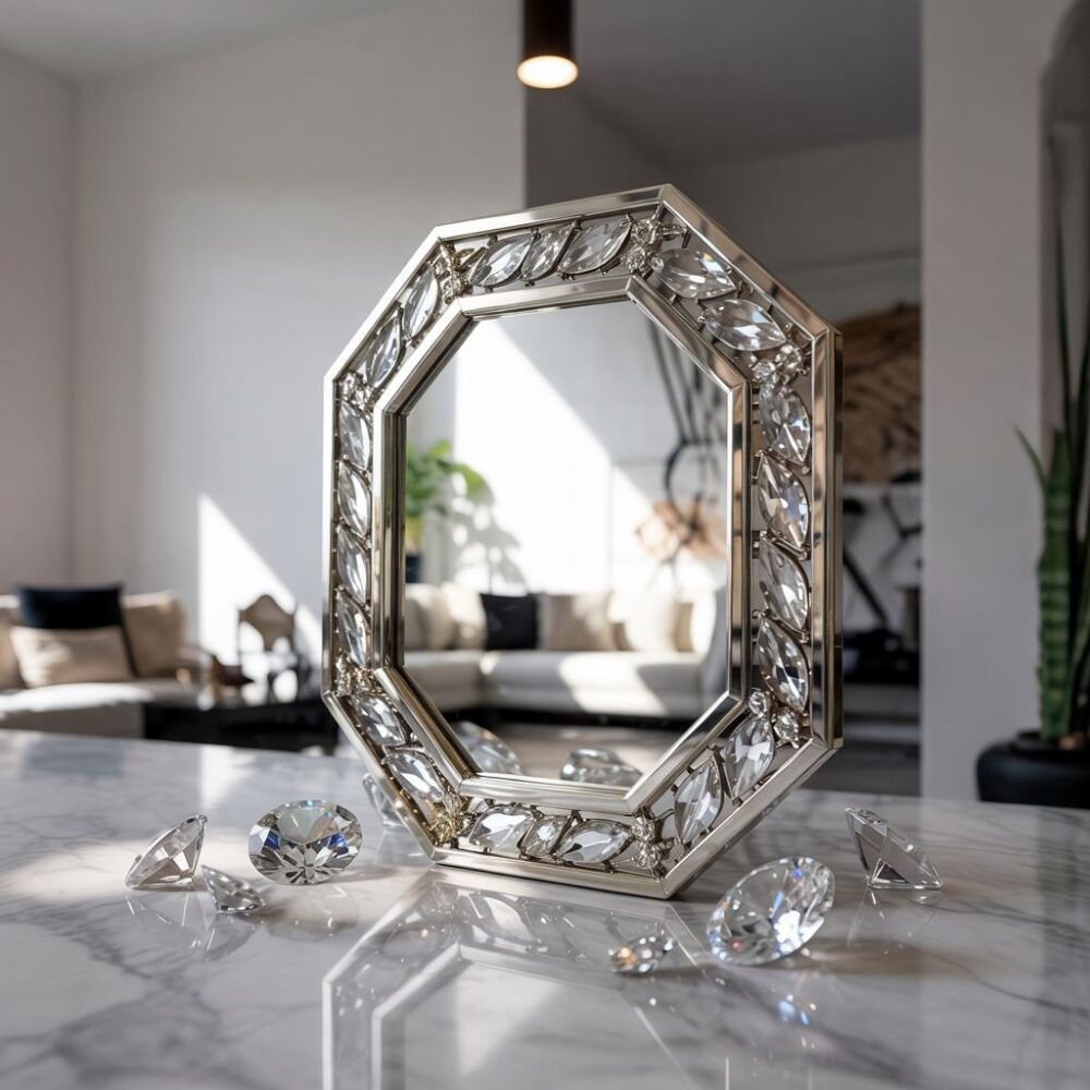 błyszczące kryształy