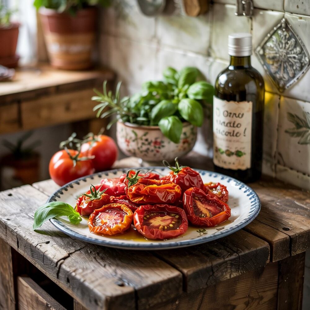 domowe suszone pomidory