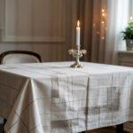 elegancki obrus prostokątny
