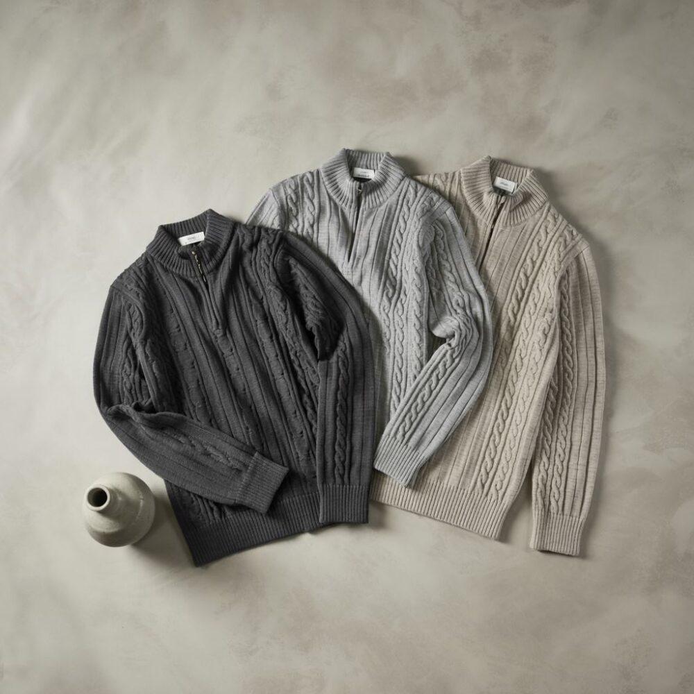 elegancki sweter z golfem