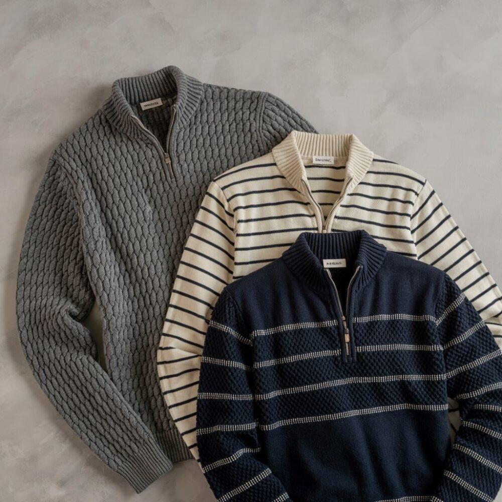 jesienna moda męska golf