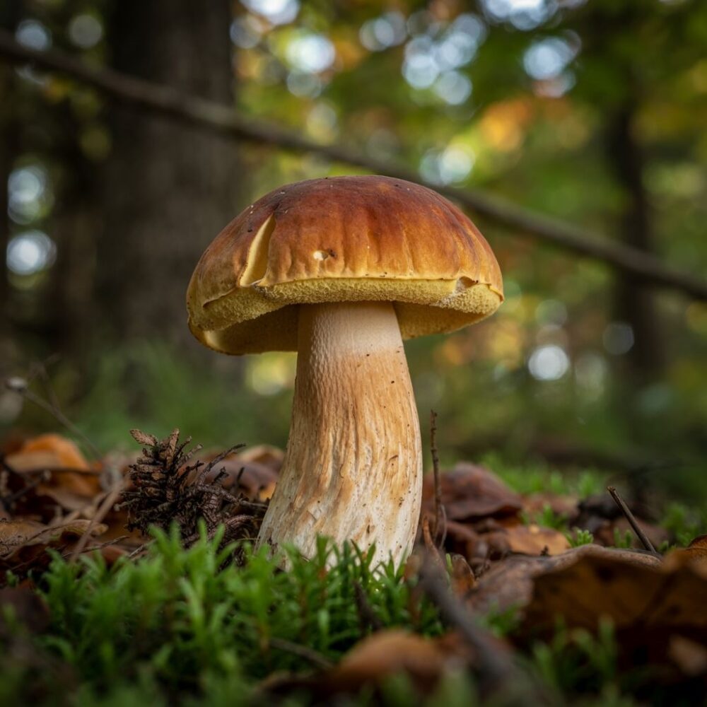 kapelusz grzyba zajączka