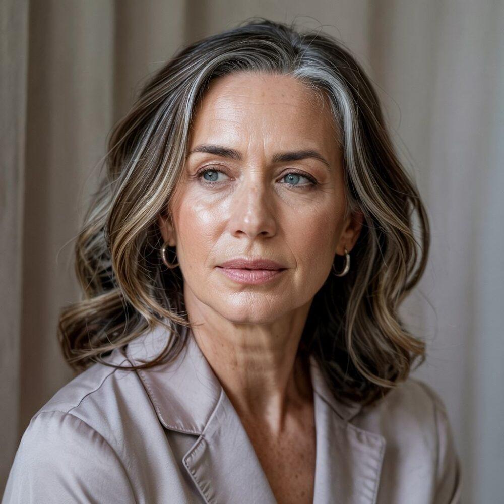 kolor dla siwych włosów