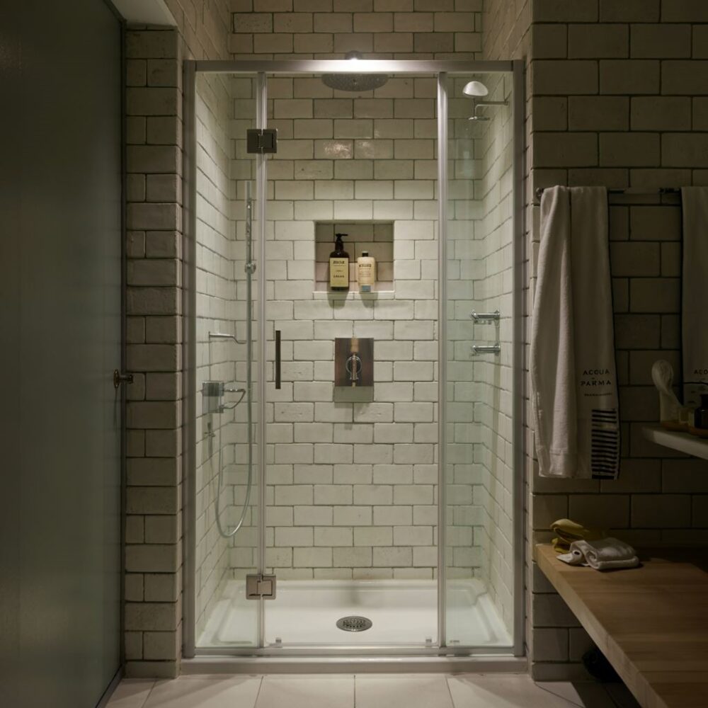 kompaktowa łazienka prysznic