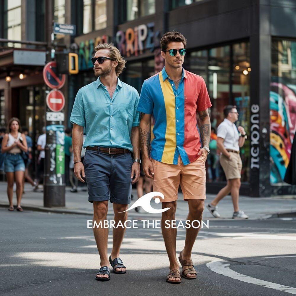 letnie ubrania męskie