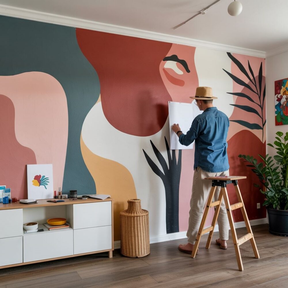 malowanie ścian wzory