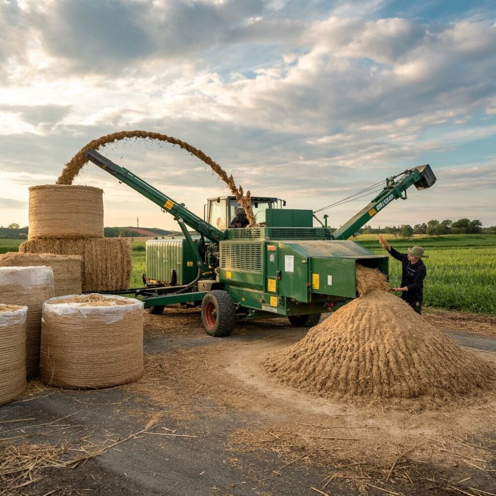 maszyna do pelletowania słomy