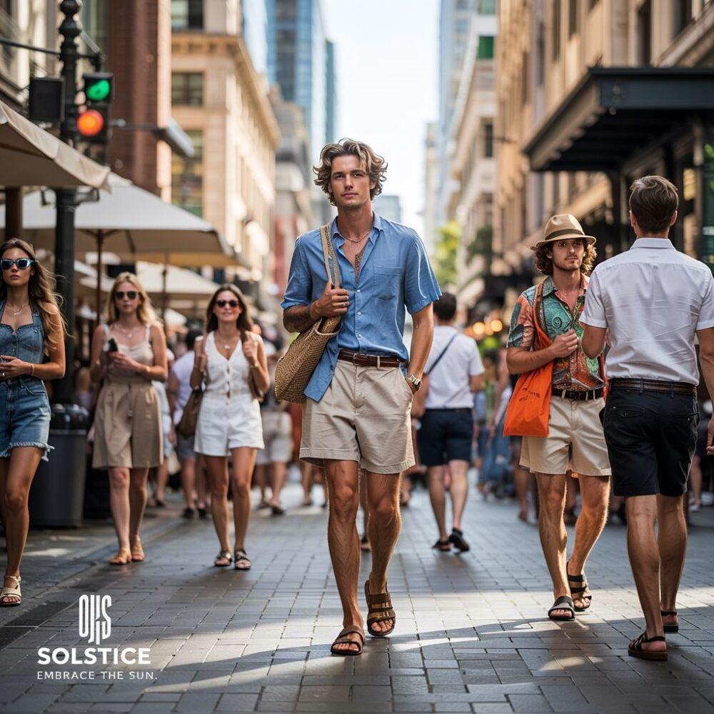męska moda wakacyjna