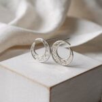 minimalistyczna biżuteria srebrna