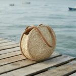 naturalna torebka pleciona