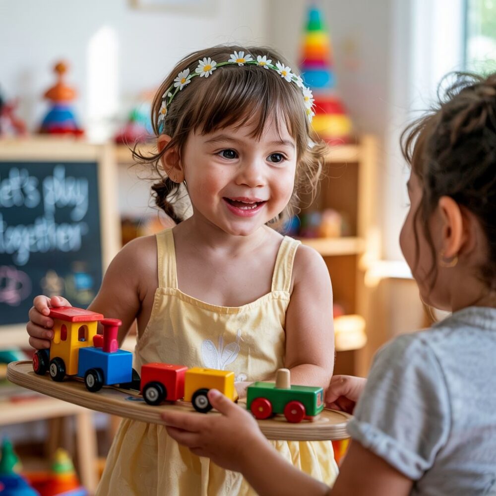 nauka współdzielenia zabawek