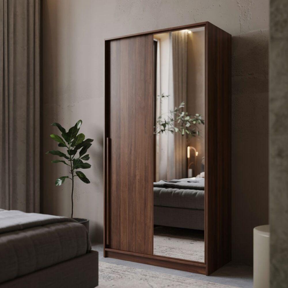 nowoczesna szafa wenge