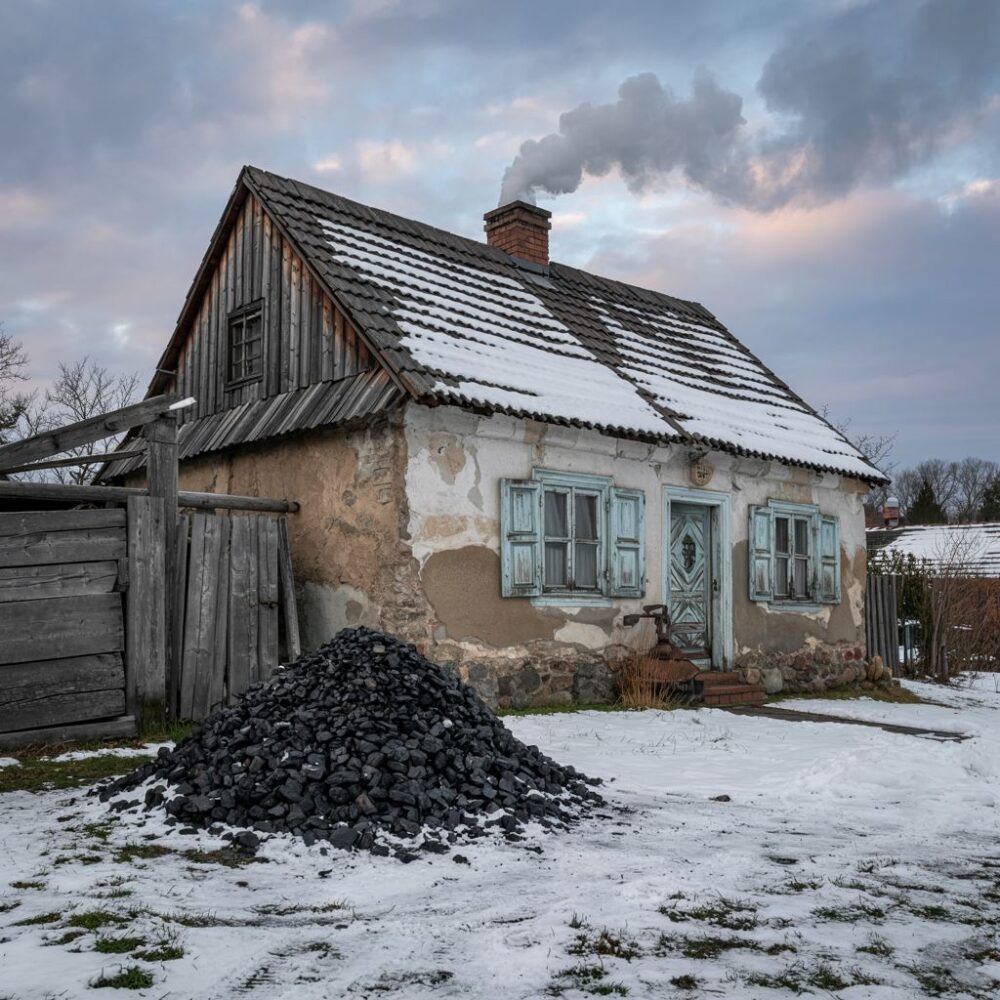 ogrzewanie domu węglem