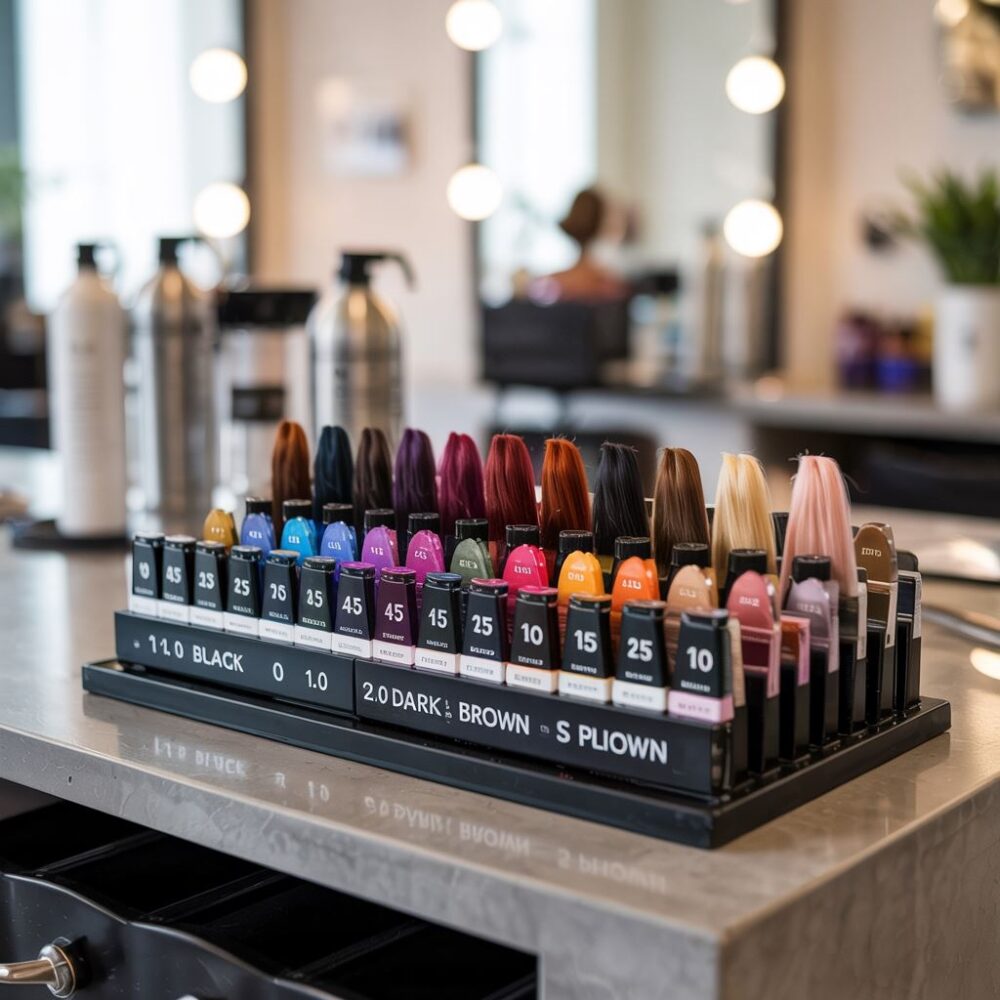 opakowania farb z numerami