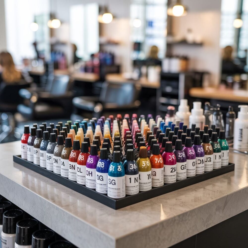 oznaczenia kolorów włosów