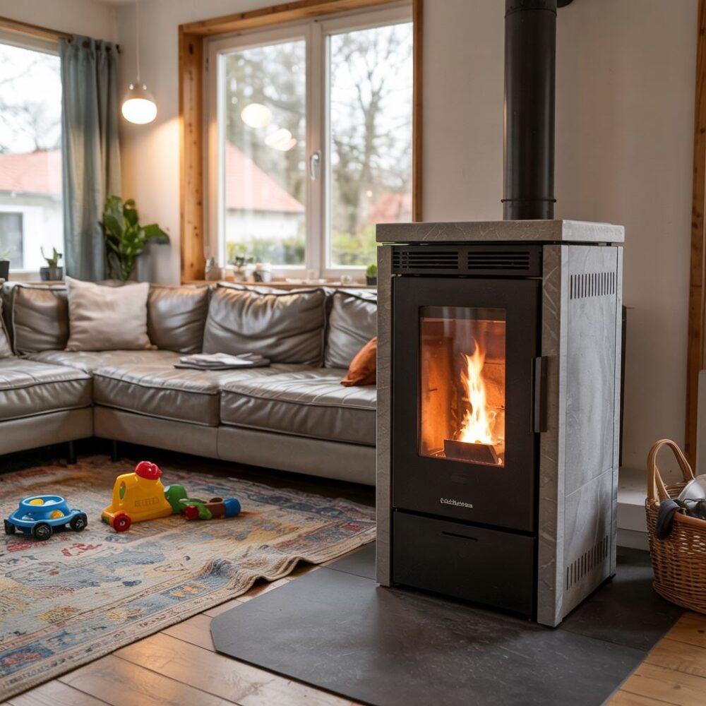 piec na pellet 120m2