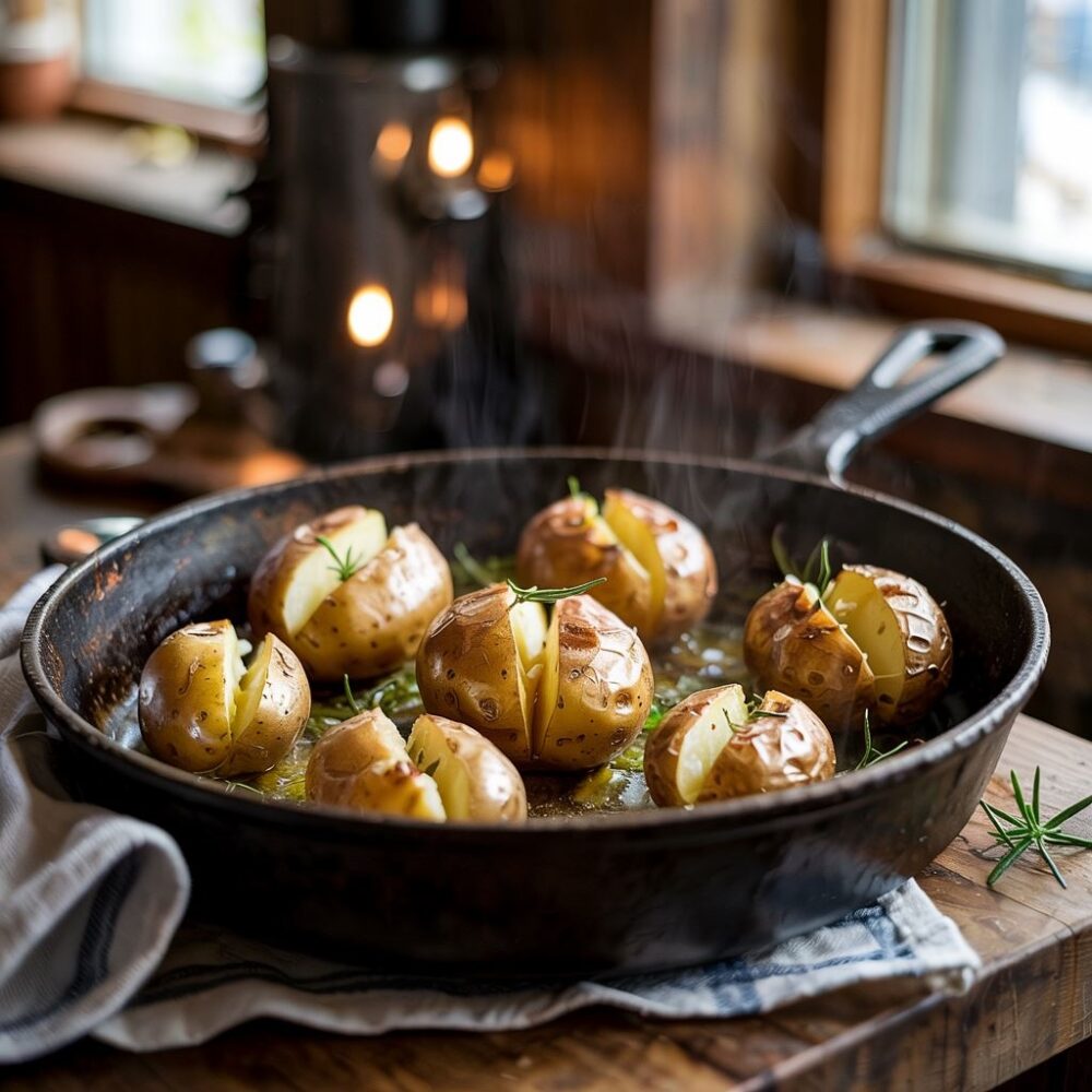 pieczenie ziemniaków