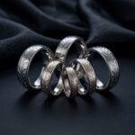 pierścionki minimalistyczne stal