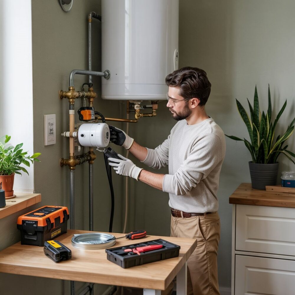 podłączanie termostatu do bojlera