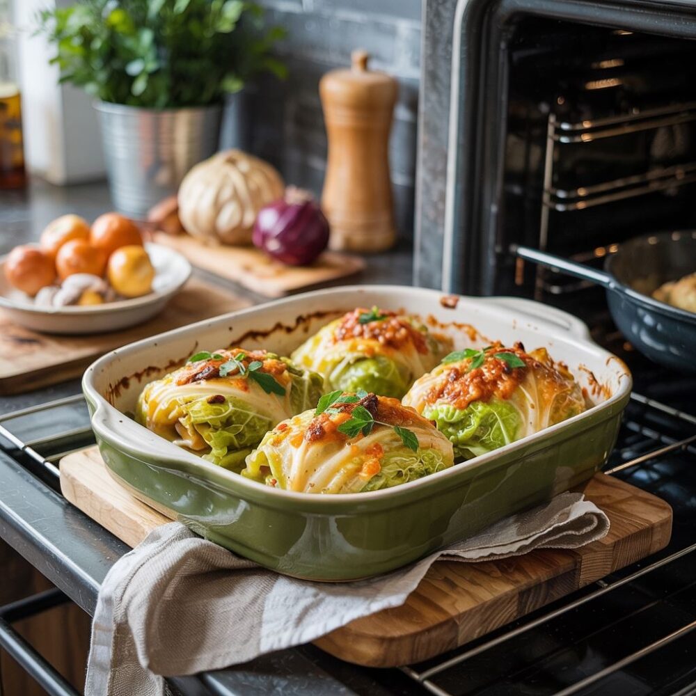 polskie gołąbki z sosem pomidorowym