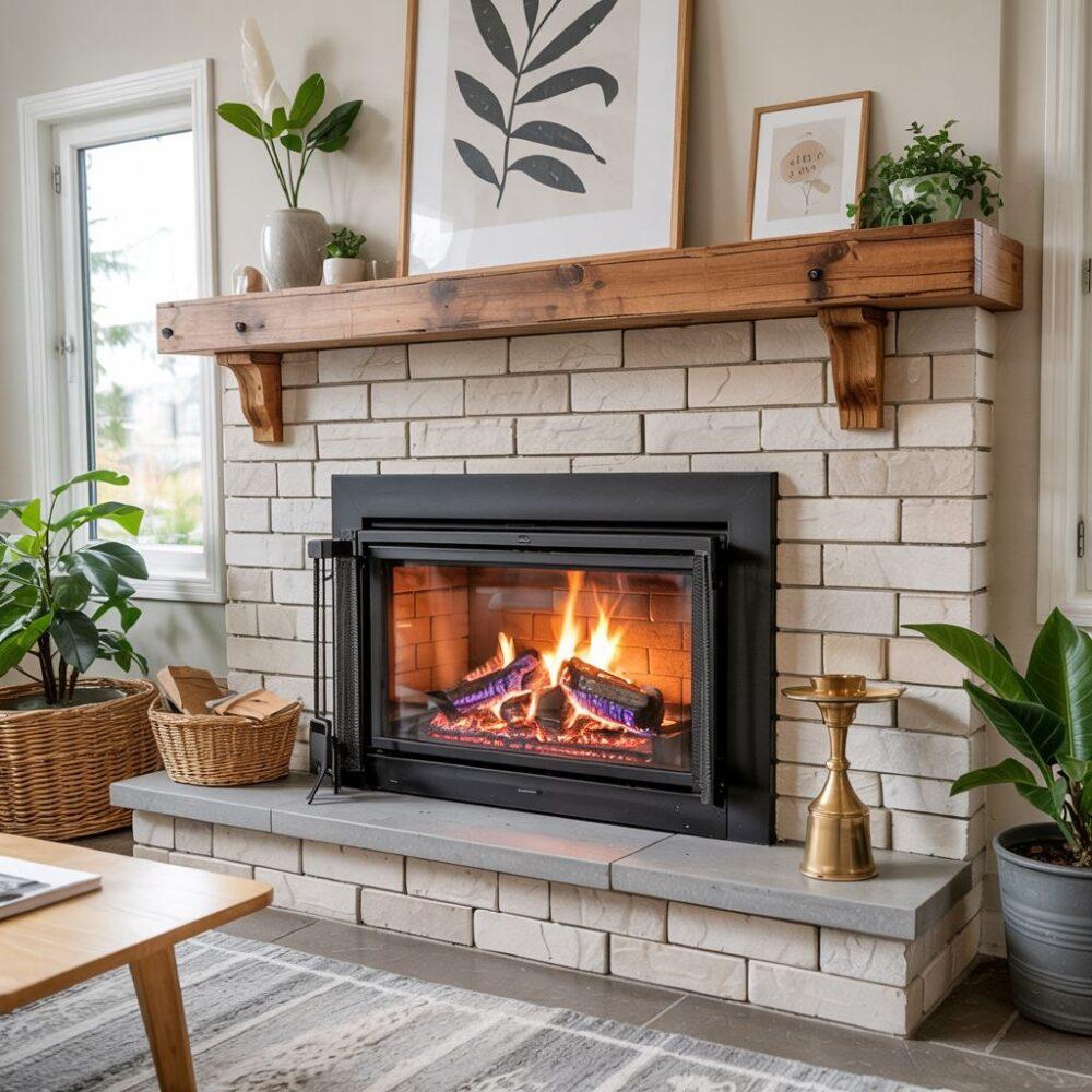 powietrze do kominka