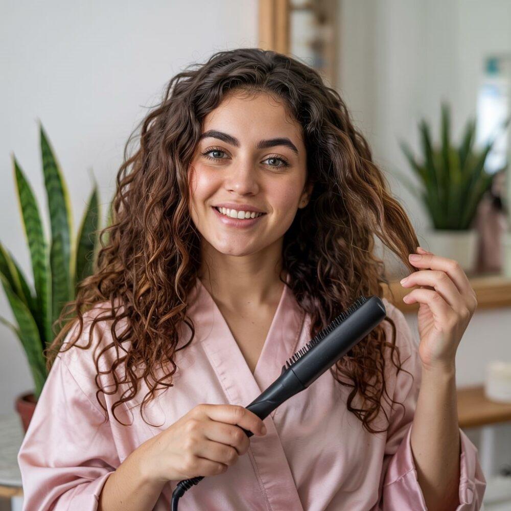 proste włosy bez prostownicy