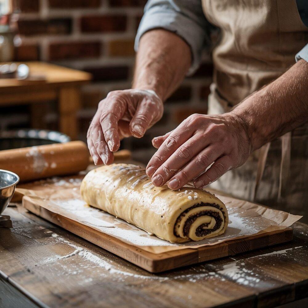 przygotowanie makowca