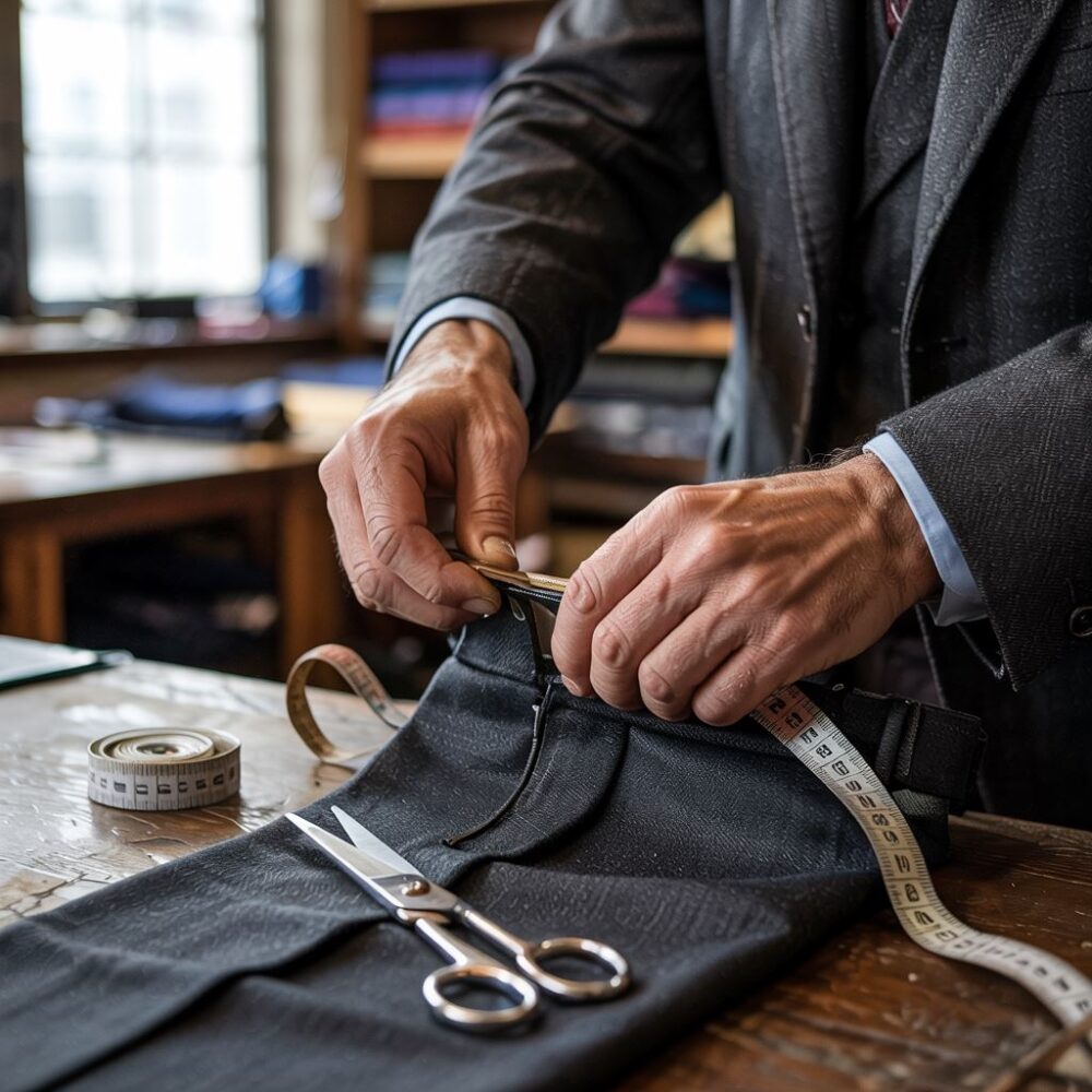 regulacja pasa spodni