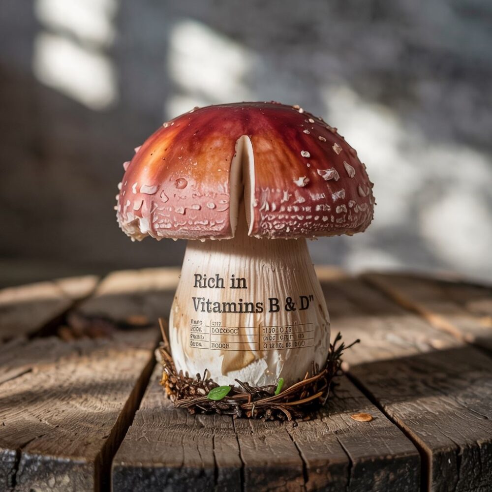 różne gatunki grzybów