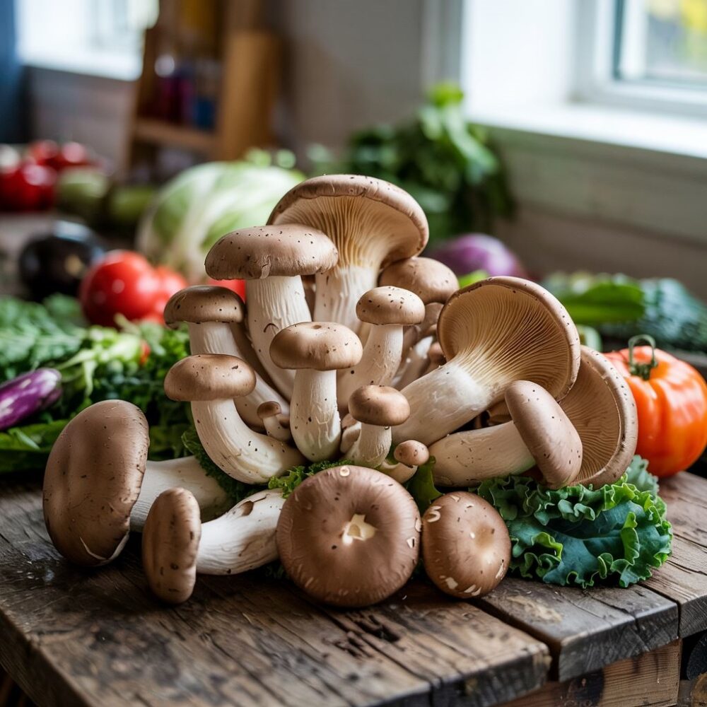 różne gatunki grzybów