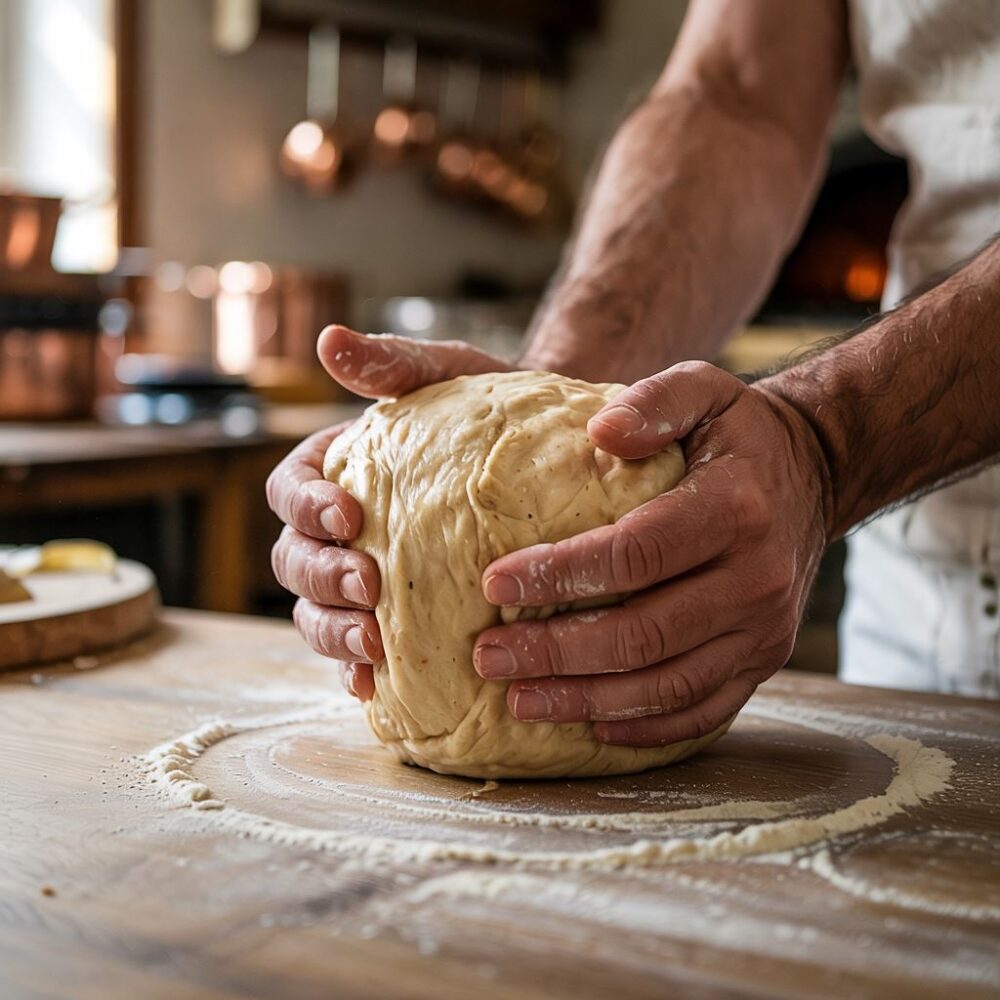 składniki do ciasta na pizzę
