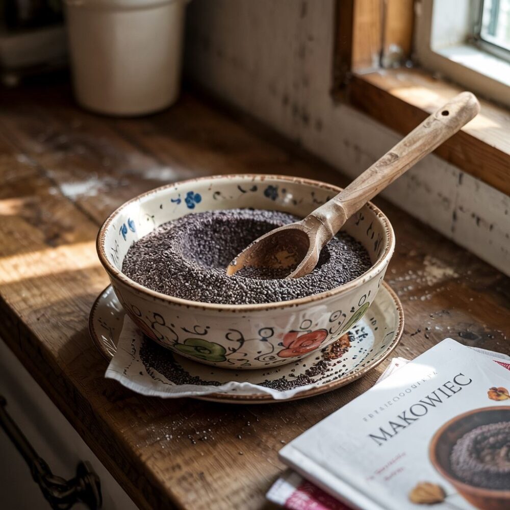 składniki do makowca