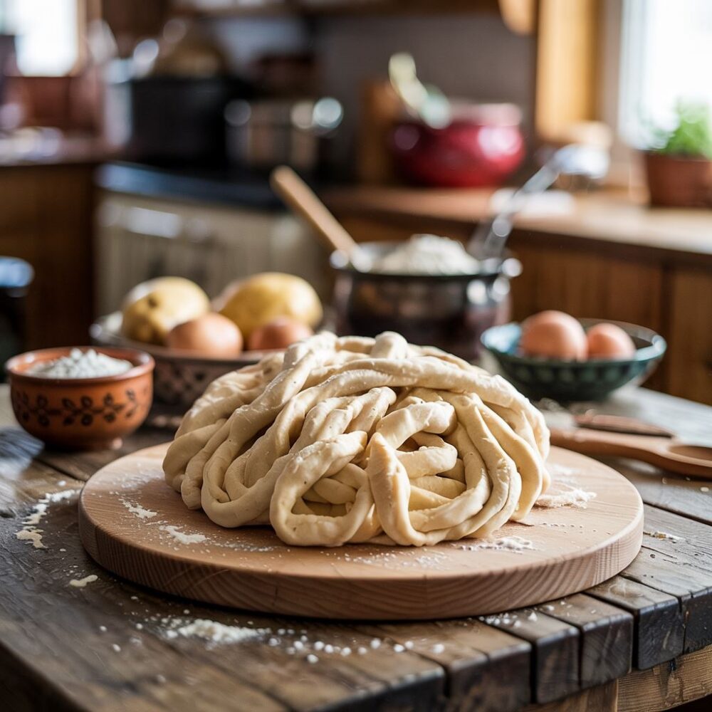 składniki na kopytka