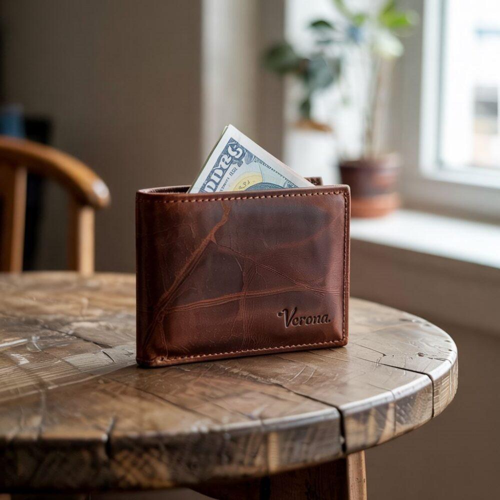 skórzany portfel dla mężczyzn