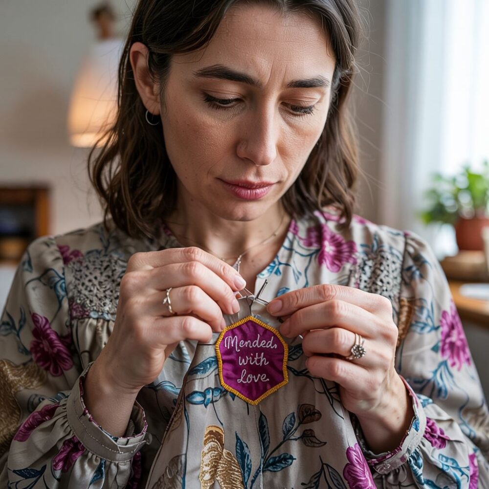 sposób na naprawę sukienki