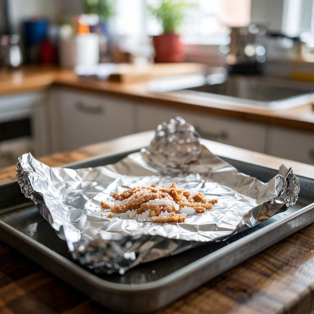 strona błyszcząca folii