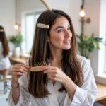 stylizacja długich włosów