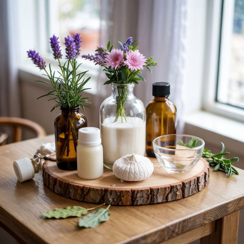 szampon ziołowy w butelce