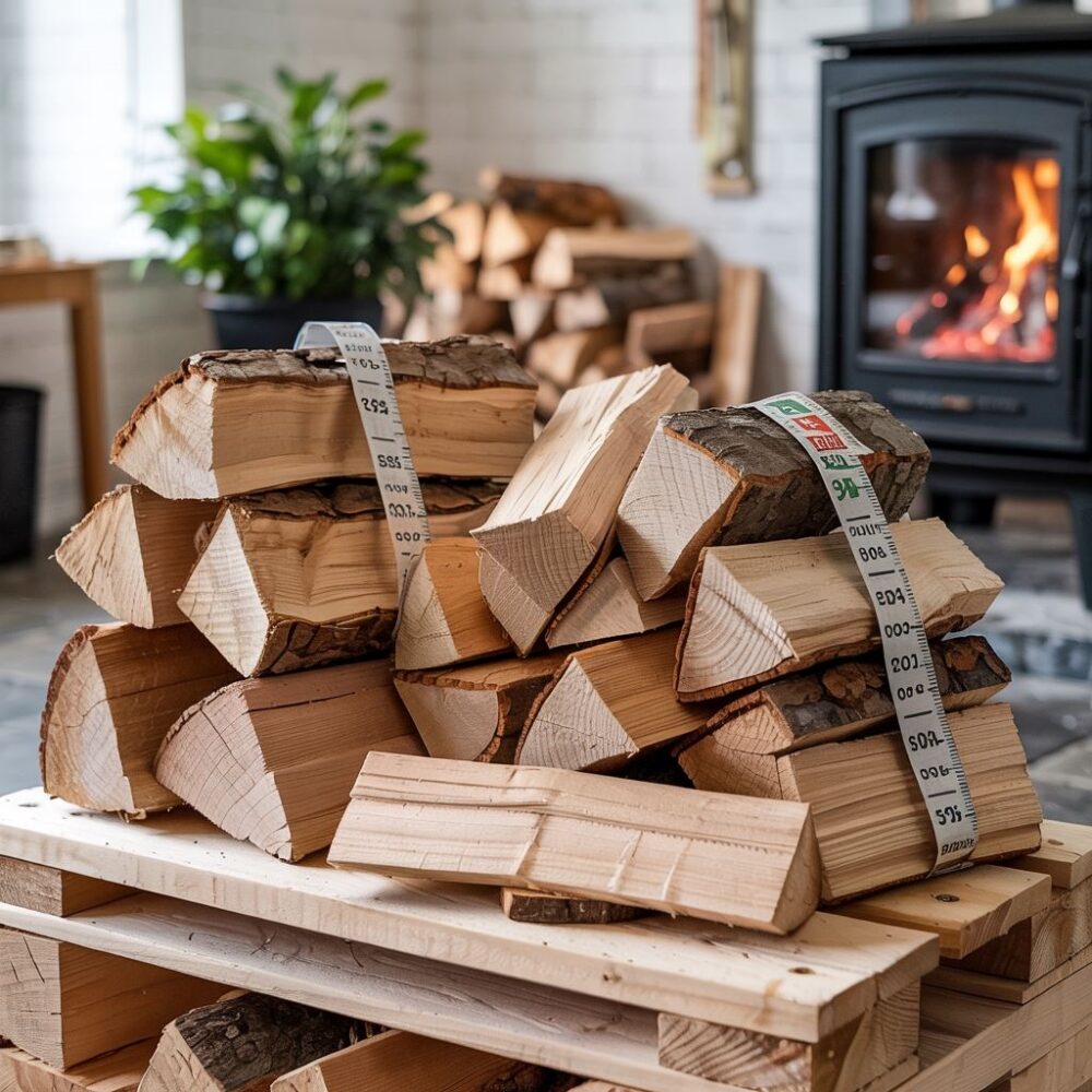 tona brykietu i drewno