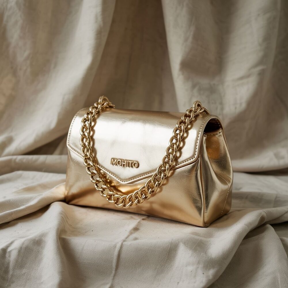 torebka mohito złoto