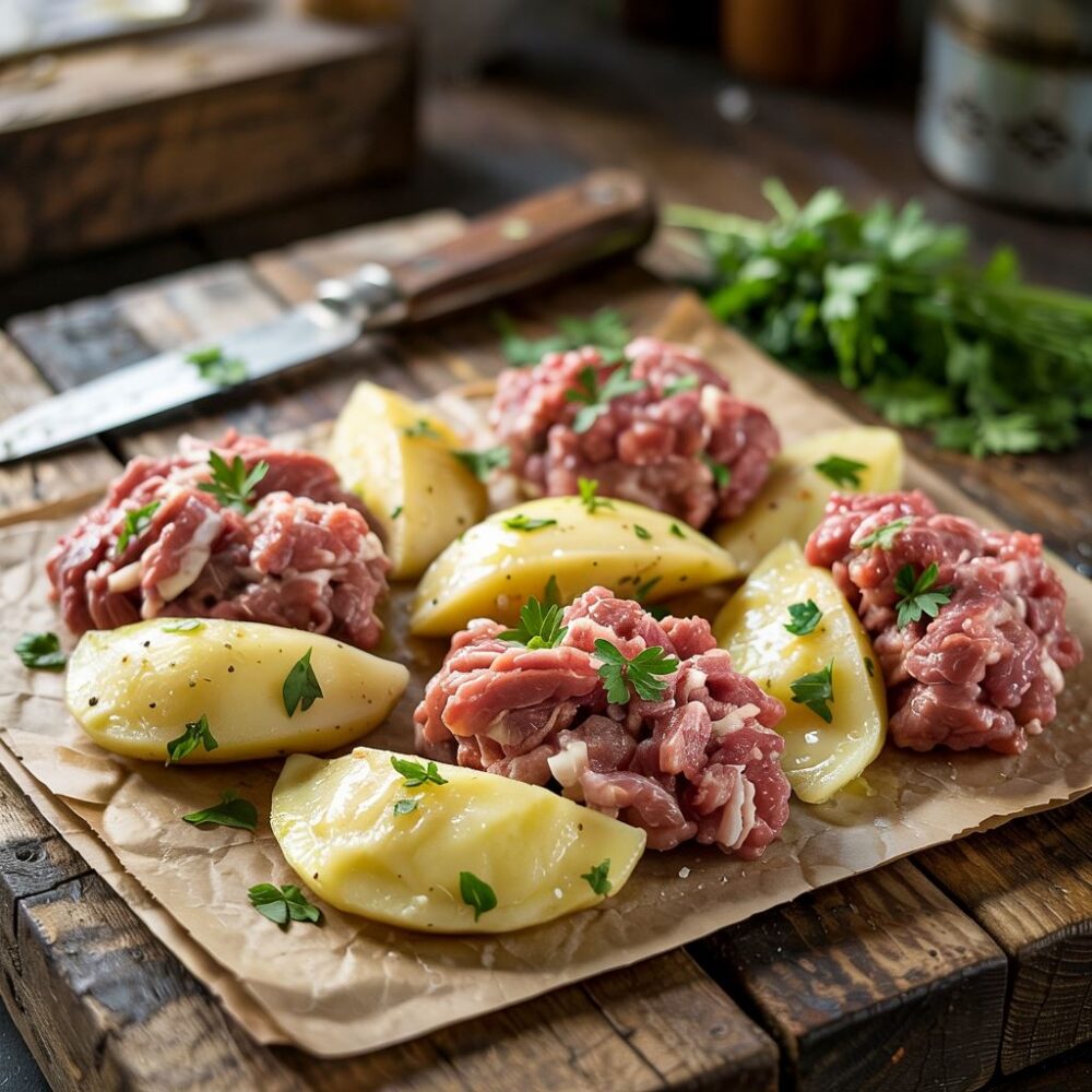 tradycyjne mięso do farszu