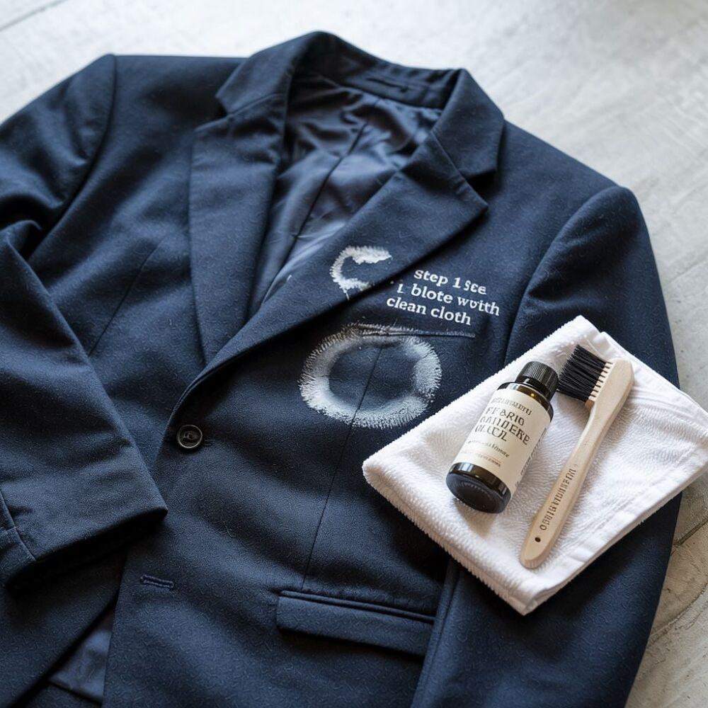 usuwanie plam z wosku