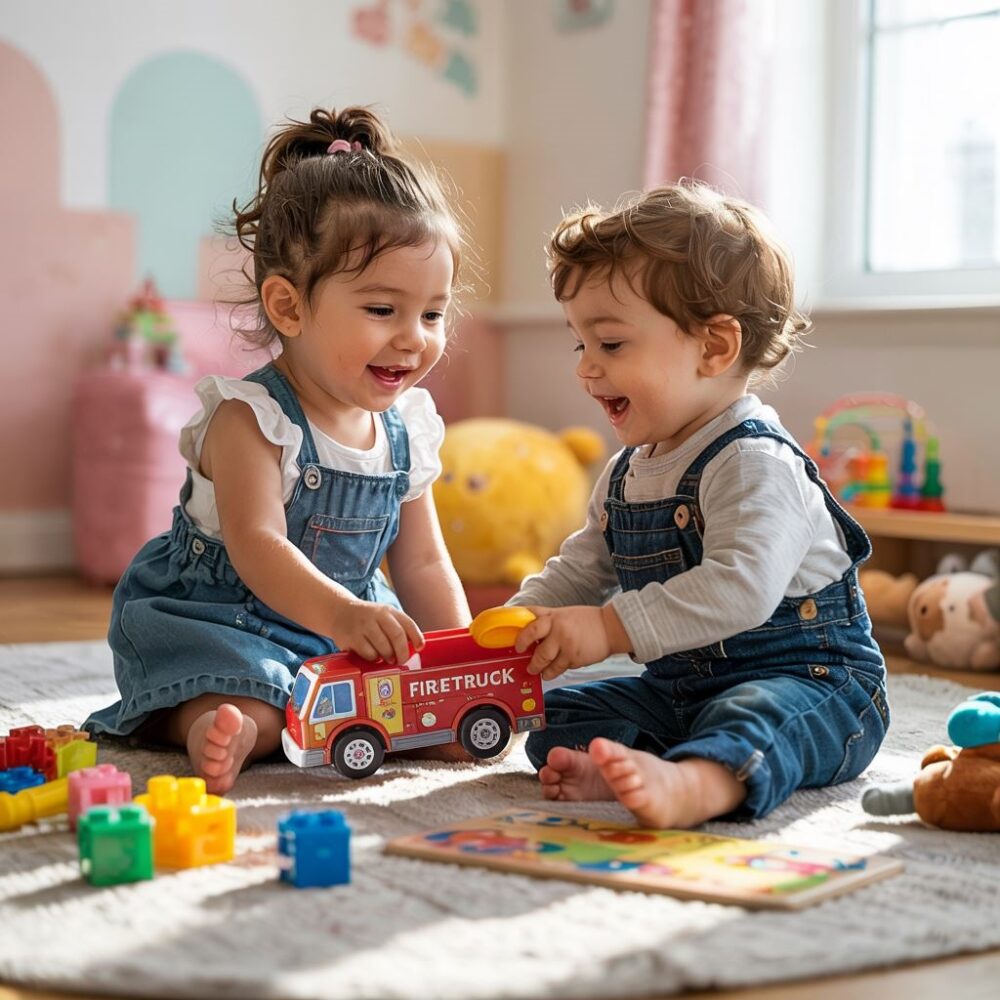 wspólna zabawa dzieci