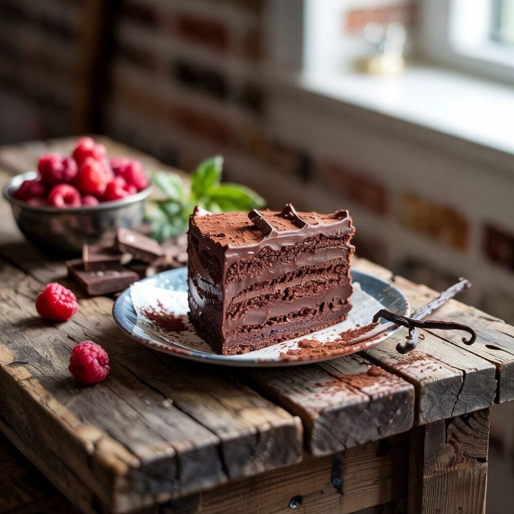 wypiek na stole kuchennym