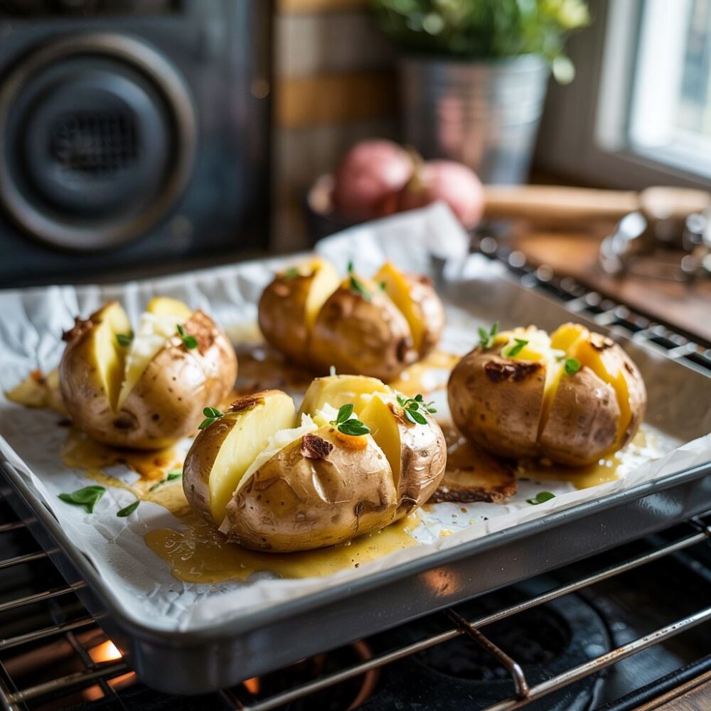 ziemniaki w piekarniku