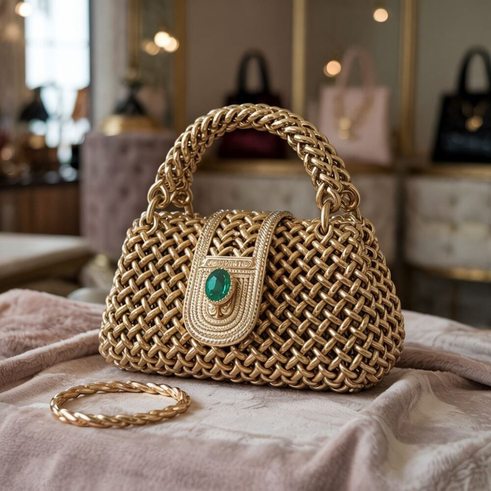 złota torebka mohito