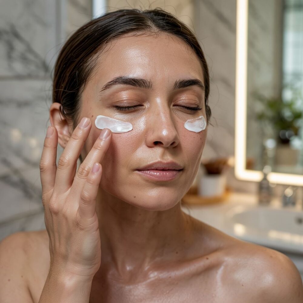 zmarszczki pod oczami